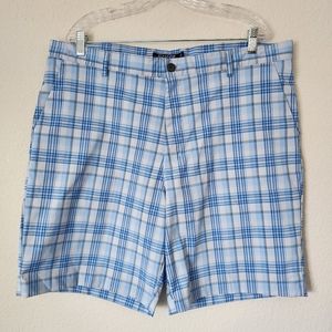 Chaps 78 Men's Plaid Golf Shorts, Size 40
